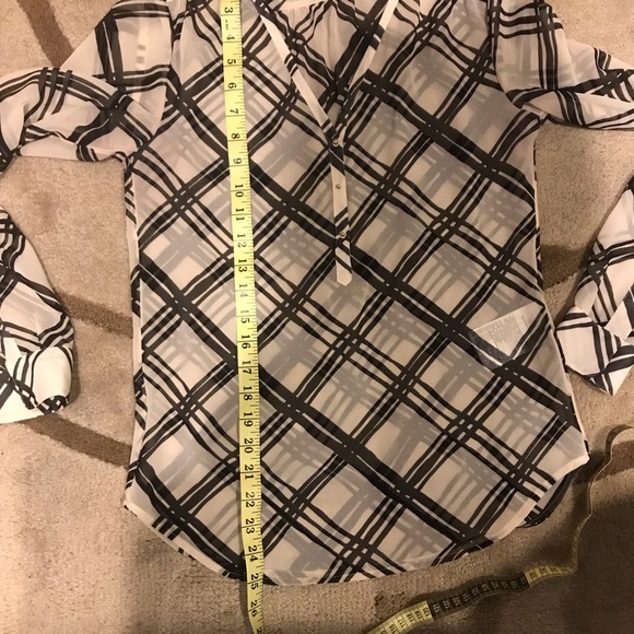 Banana Republic petite xxs sheer blouse - Picture 8 of 8